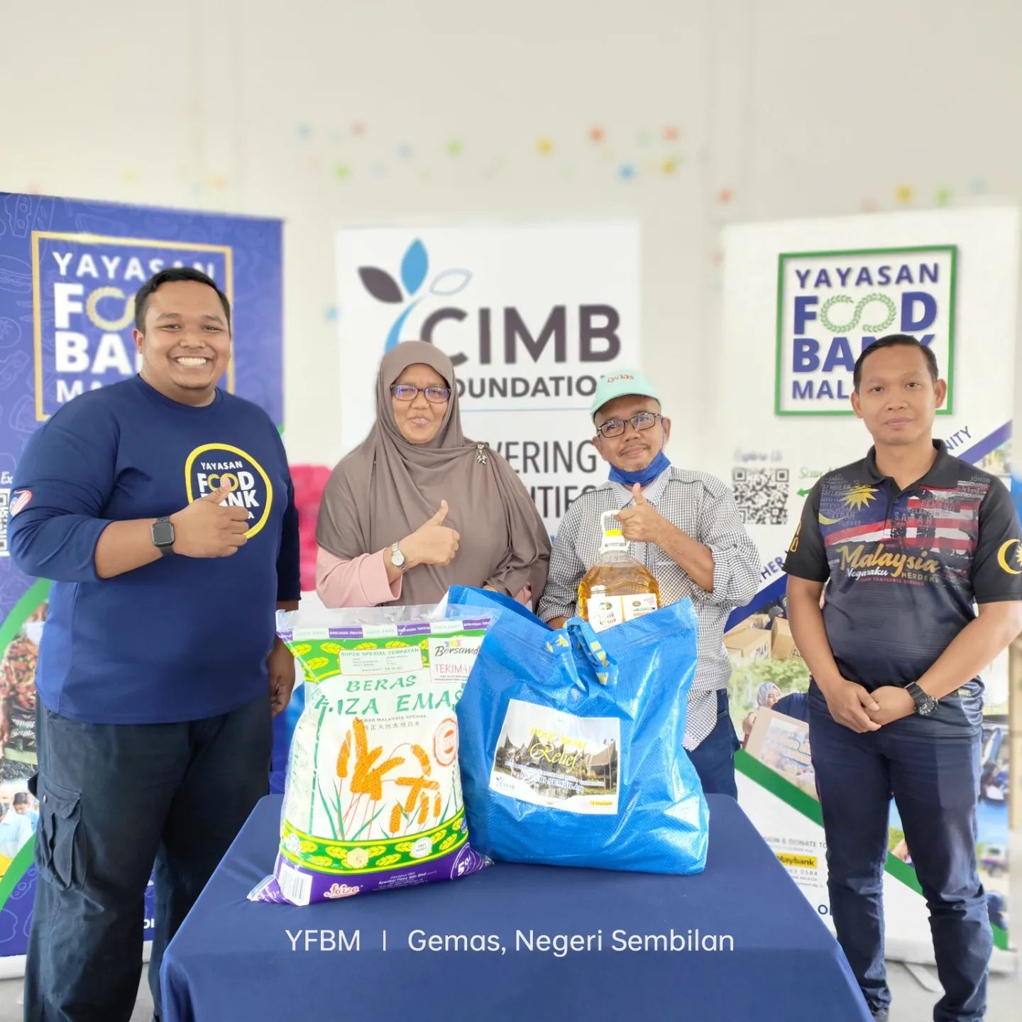 Food Bank Relief CIMB Foundation – Gemas, Negeri Sembilan