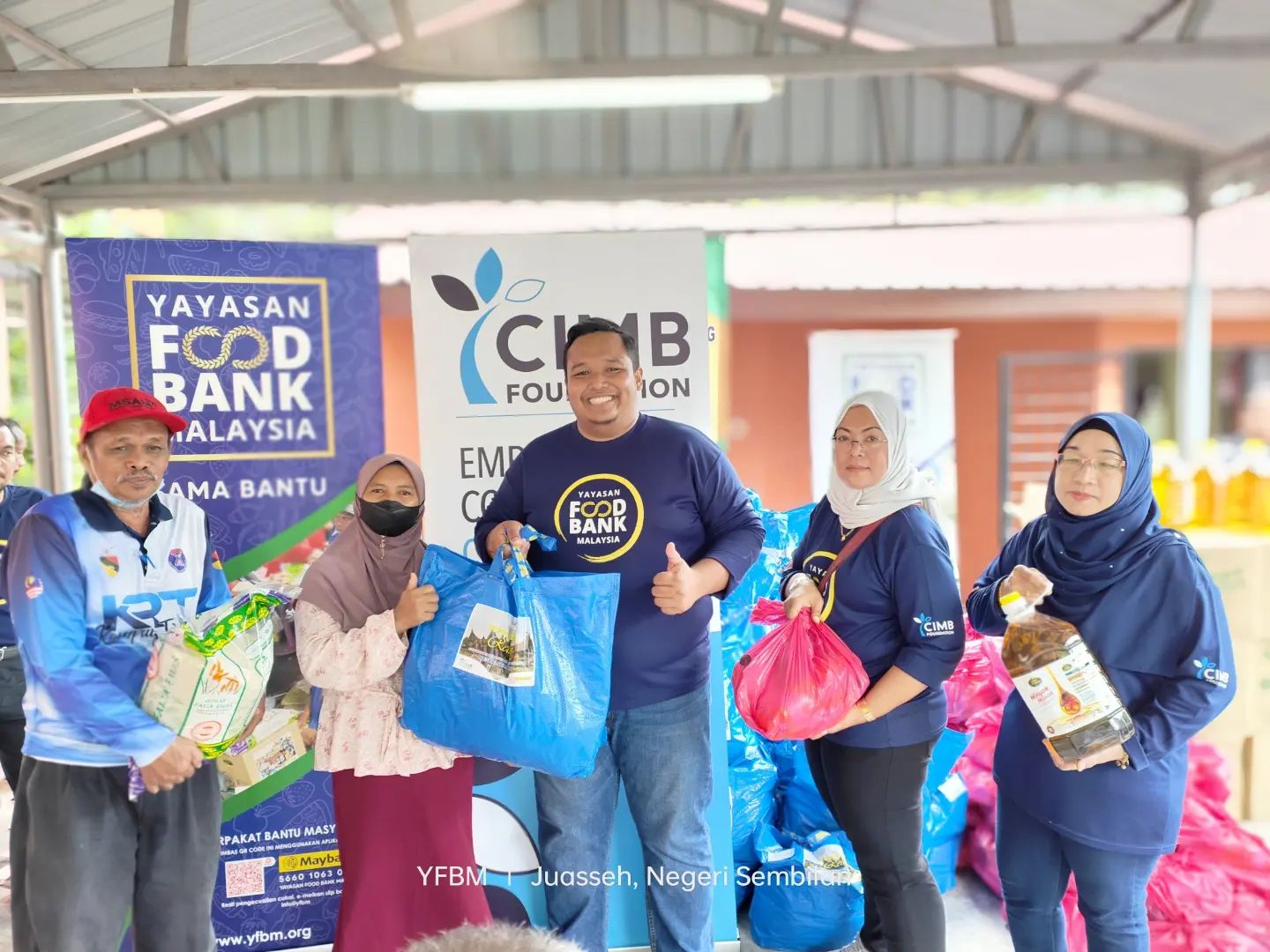 Food Bank Relief CIMB Foundation – Juasseh, Negeri Sembilan