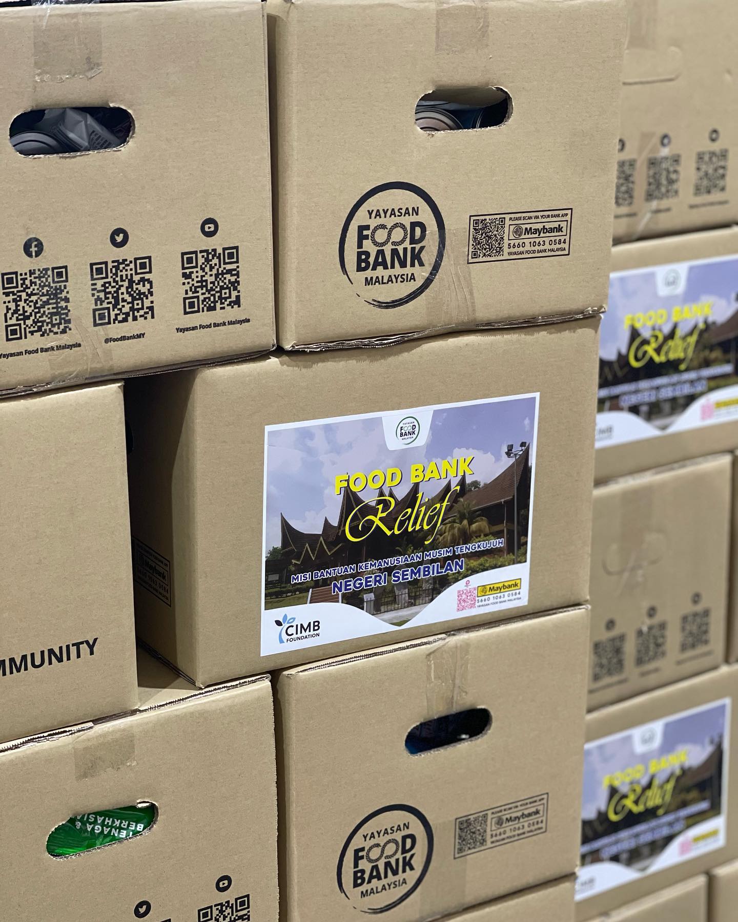 Read more about the article [FASA 2] Misi Bantuan Kemanusiaan Musim Tengkujuh Food Bank Relief CIMB Foundation di Negeri Sembilan