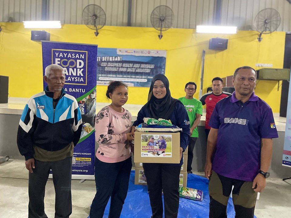 Food Bank Cares untuk Orang Asli di Pos Yum, Sungai Siput, Perak.