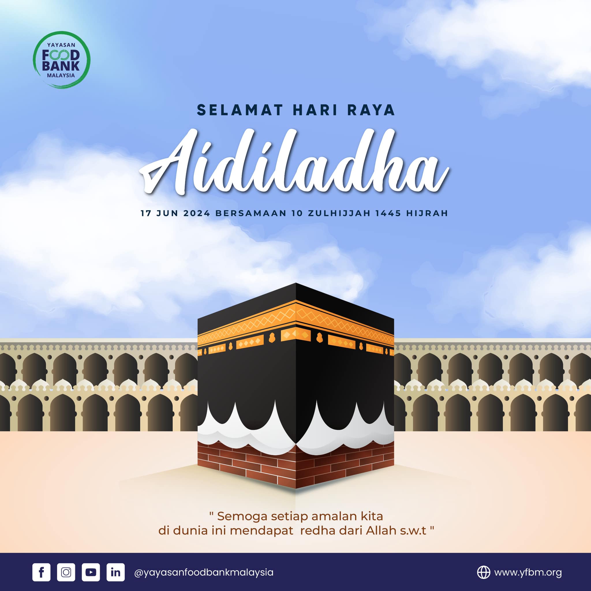 Read more about the article SELAMAT HARI RAYA AIDIL ADHA