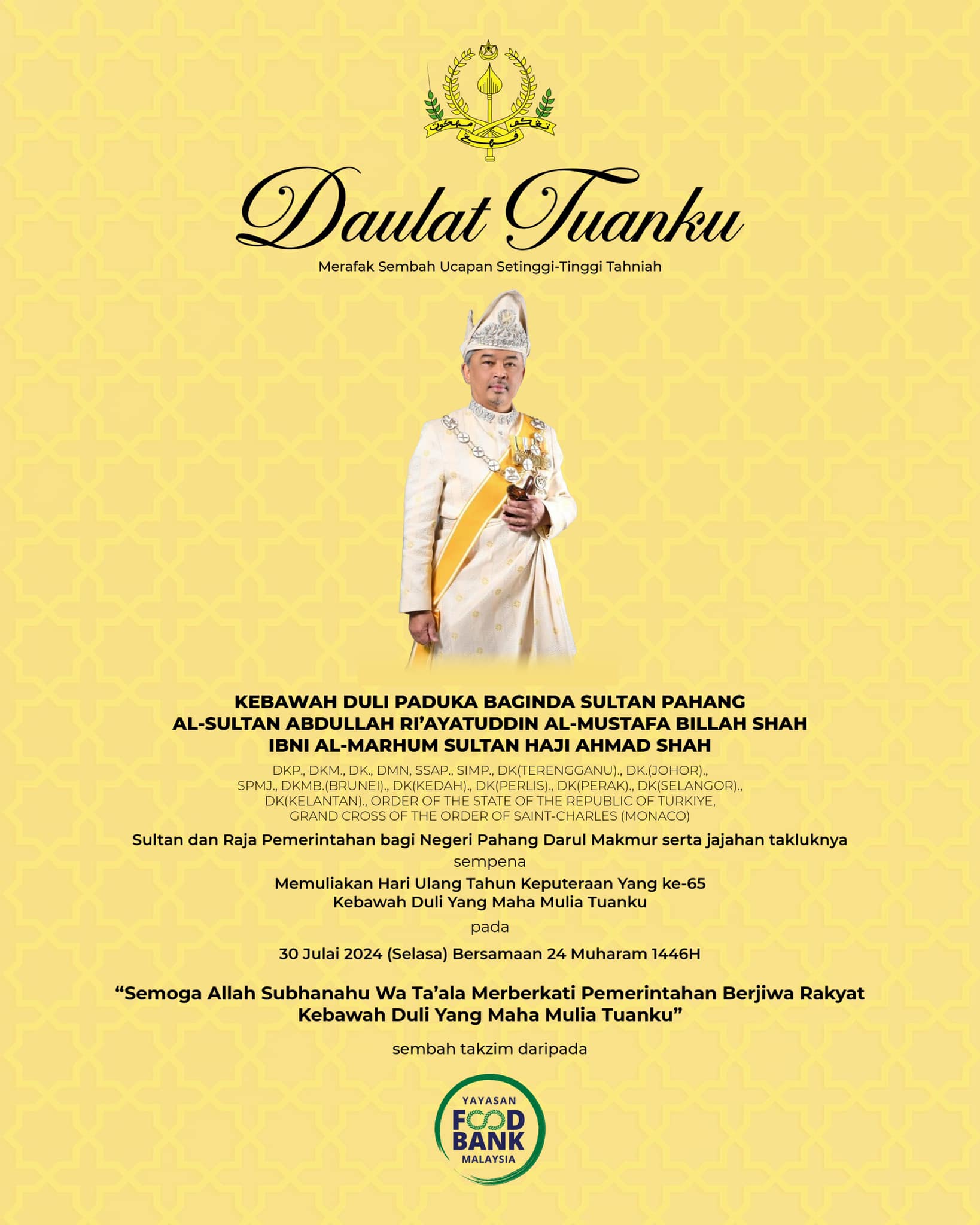 Read more about the article DAULAT TUANKU!