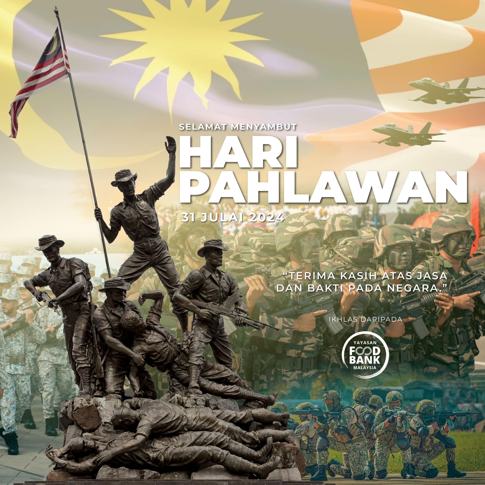 Read more about the article SELAMAT MENYAMBUT HARI PAHLAWAN BUAT SEMUA PEJUANG NEGARA