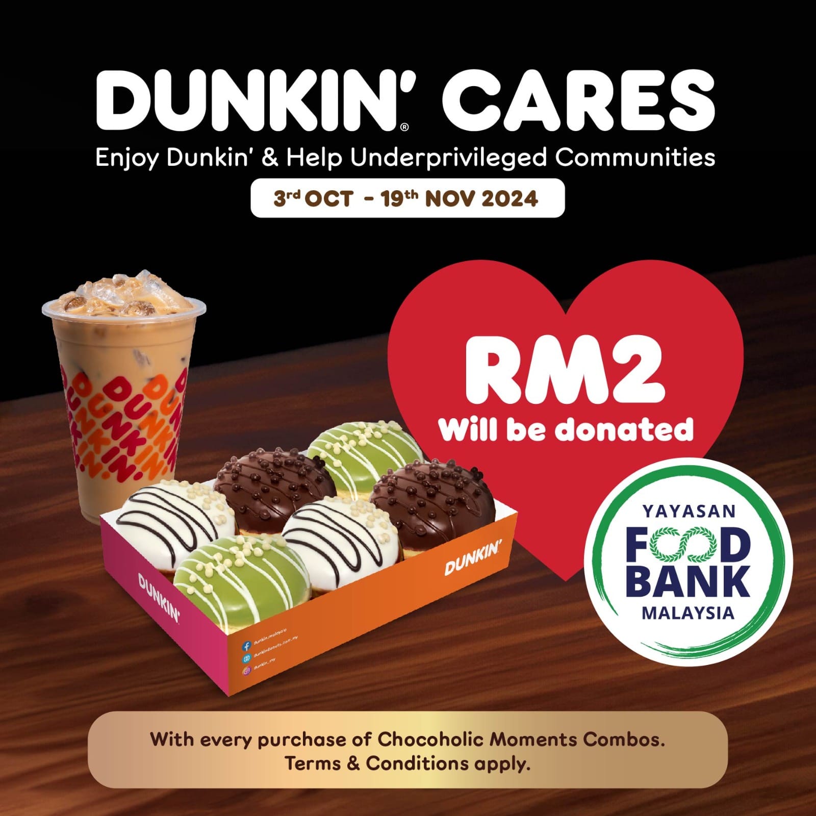 Read more about the article CHOCOHOLICS MOMENT WITH DUNKIN’ MALAYSIA