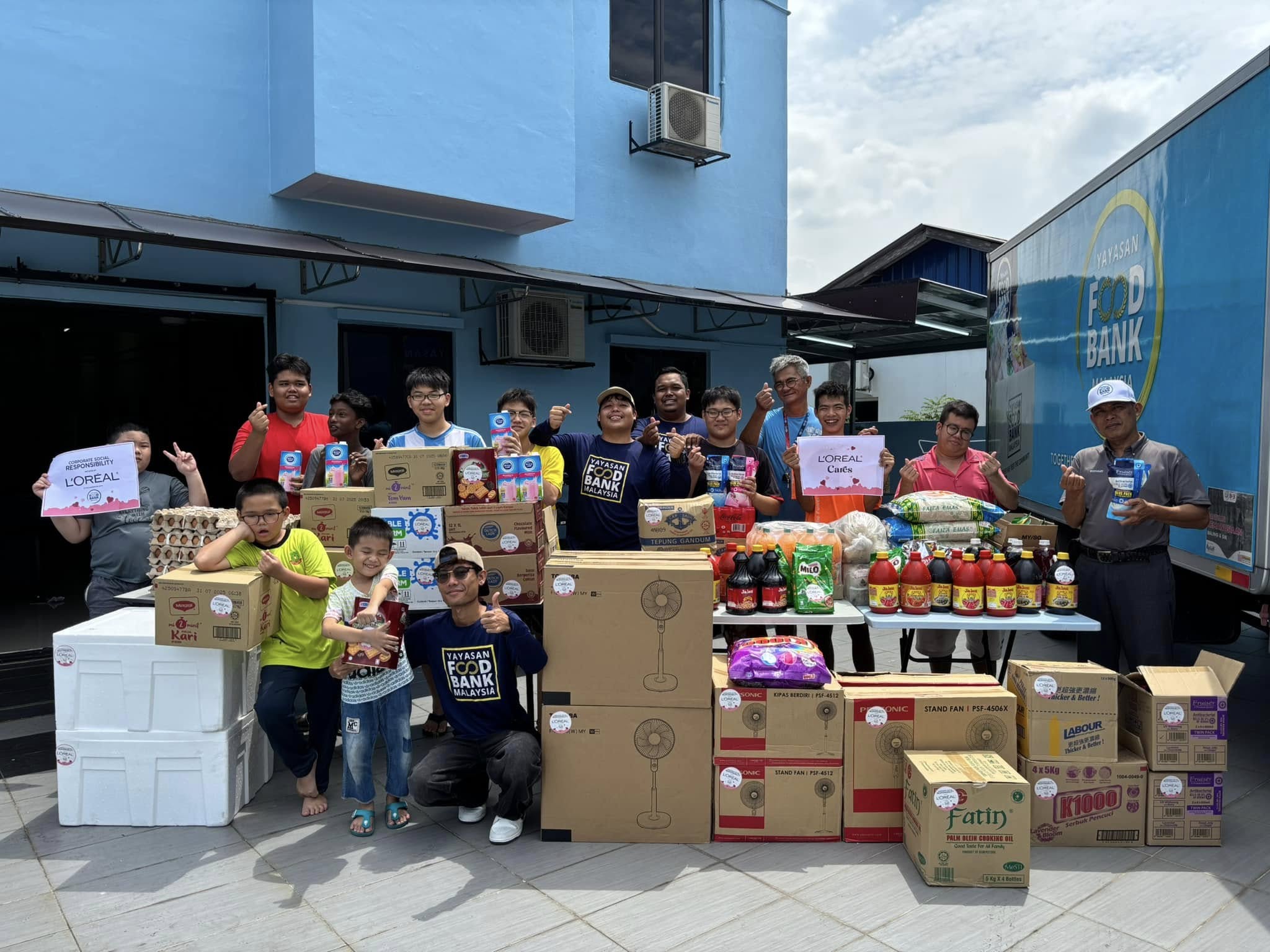 Read more about the article L’ORÉAL CARES IN COLLABORATION WITH YAYASAN FOOD BANK MALAYSIA