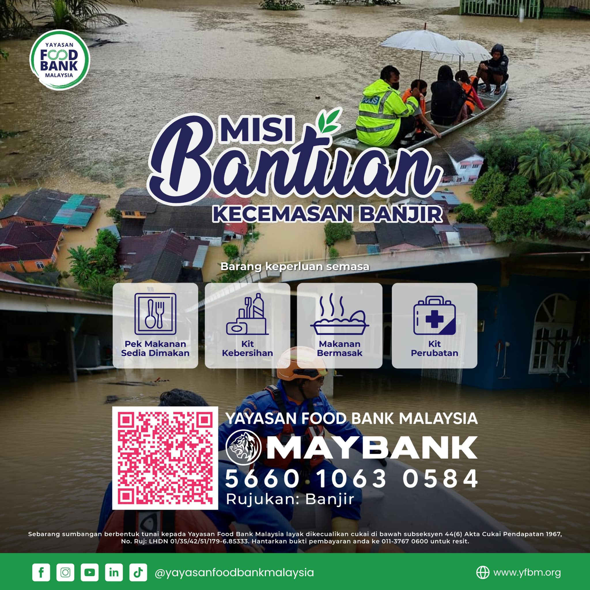 Read more about the article BANTUAN KECEMASAN BANJIR