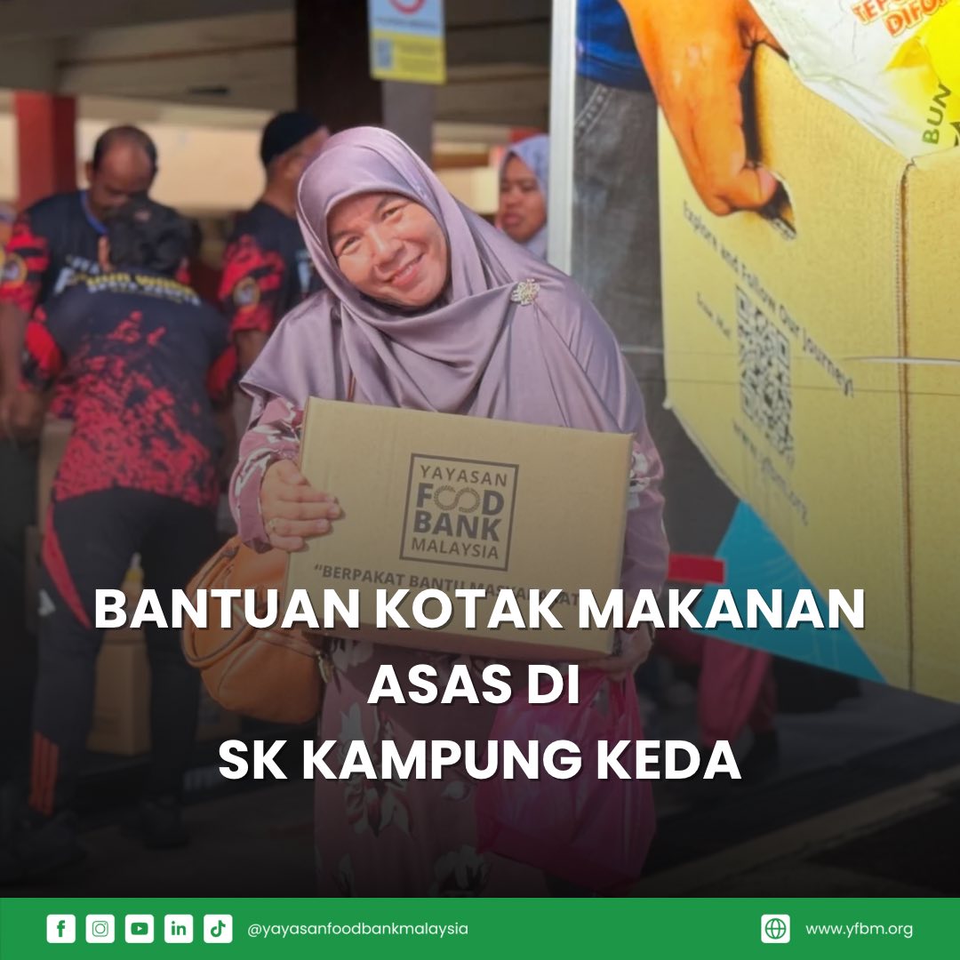 Read more about the article FOOD BANK KASIH – MISI BANTUAN KEMANUSIAN DI SK KAMPUNG KEDA, BALING, KEDAH