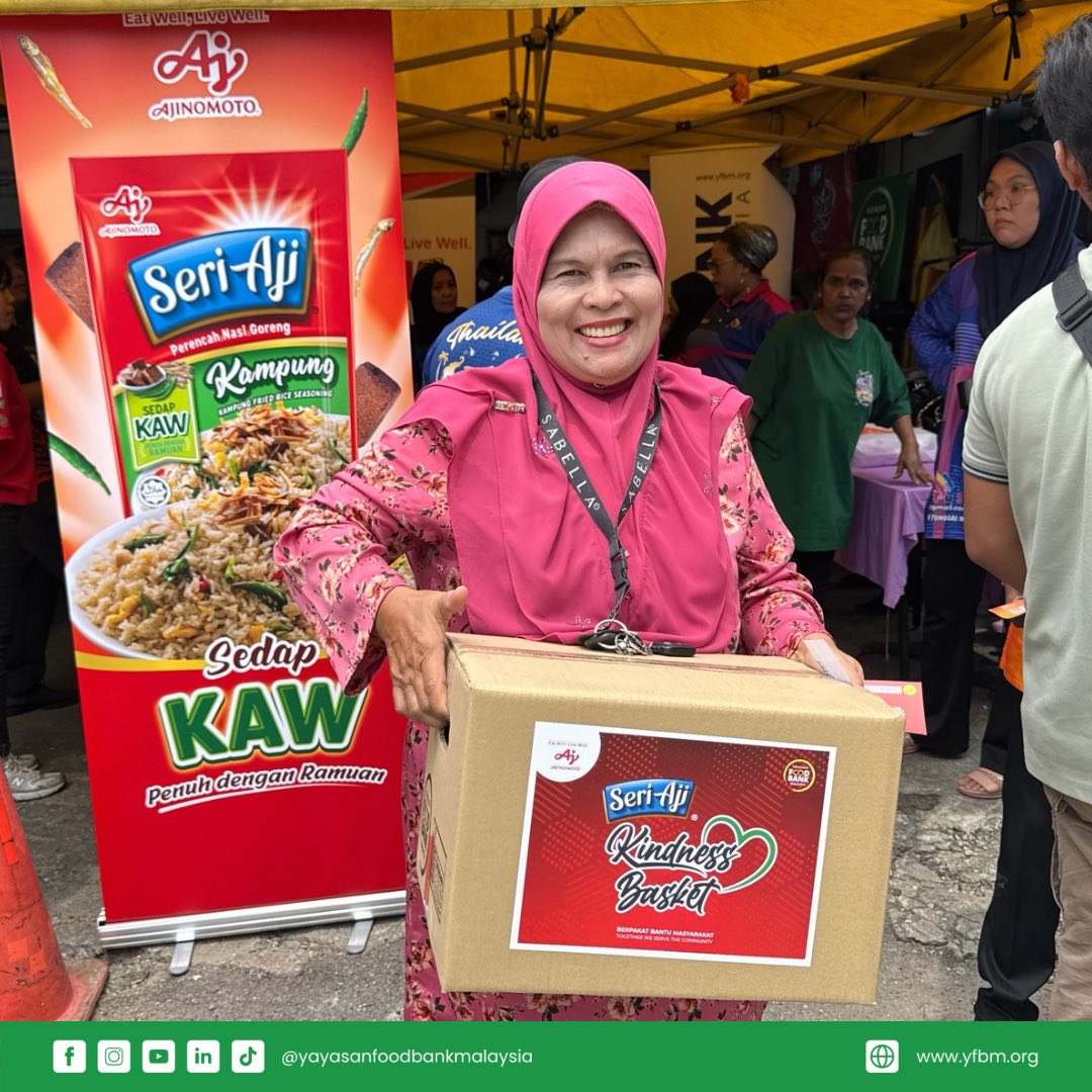 Read more about the article SERI AJI KINDNESS BASKET: AJINOMOTO BERSAMA YAYASAN FOOD BANK MALAYSIA