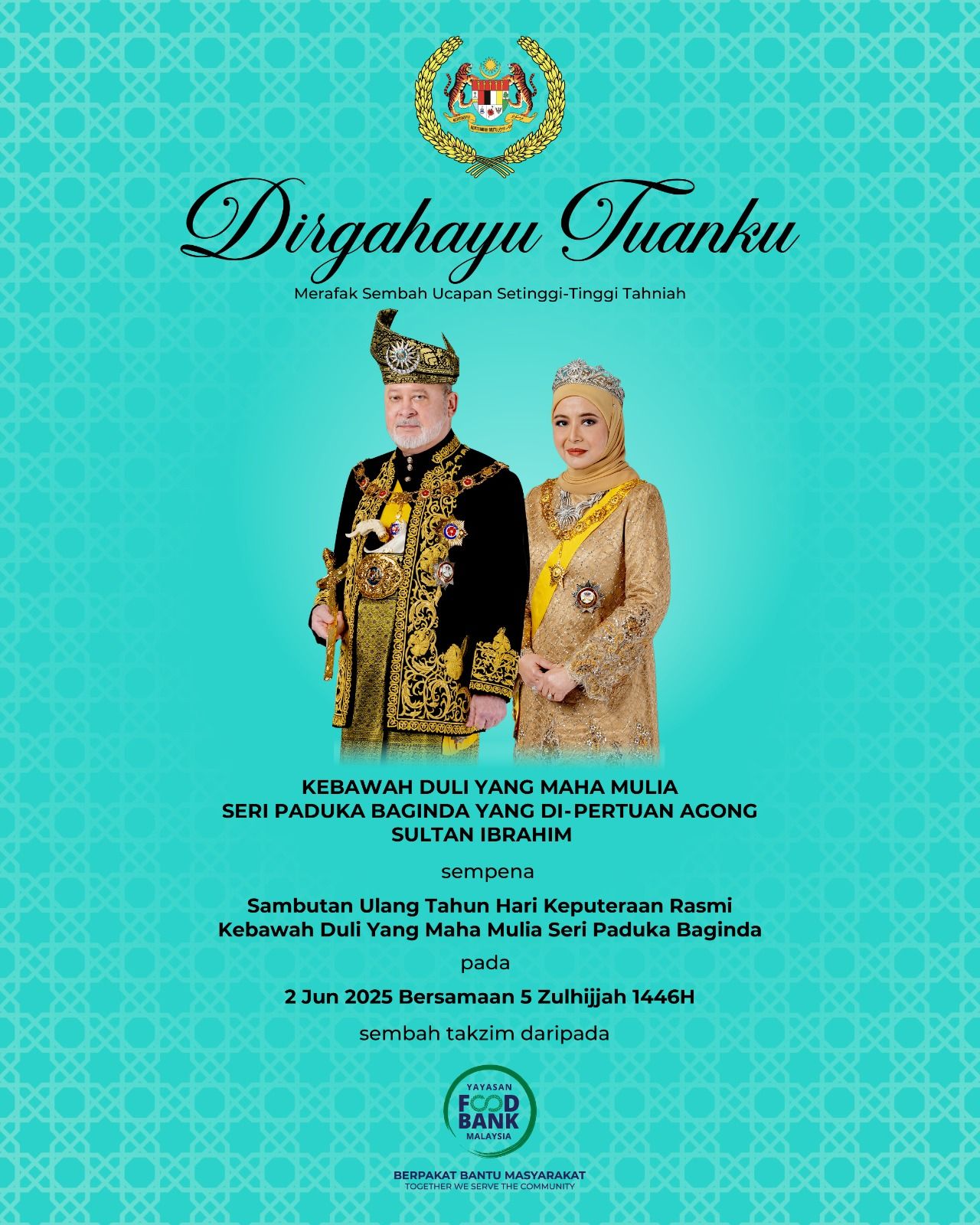Read more about the article HARI KEPUTERAAN YANG DI-PERTUAN AGONG 2025