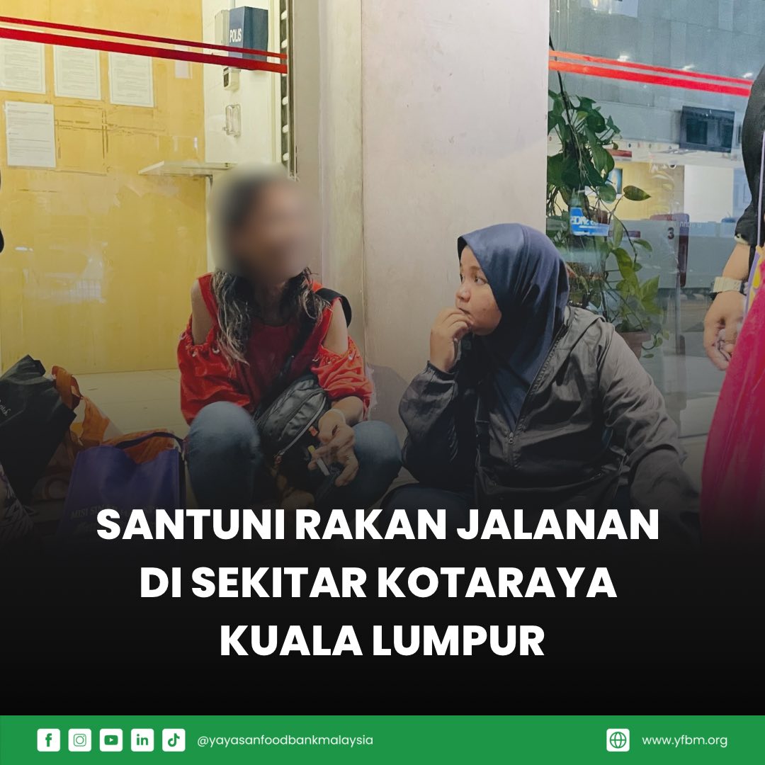 Read more about the article YFBM BERSAMA SANGGAR SURI HULUR BANTUAN MAKANAN KEPADA RAKAN JALANAN KL