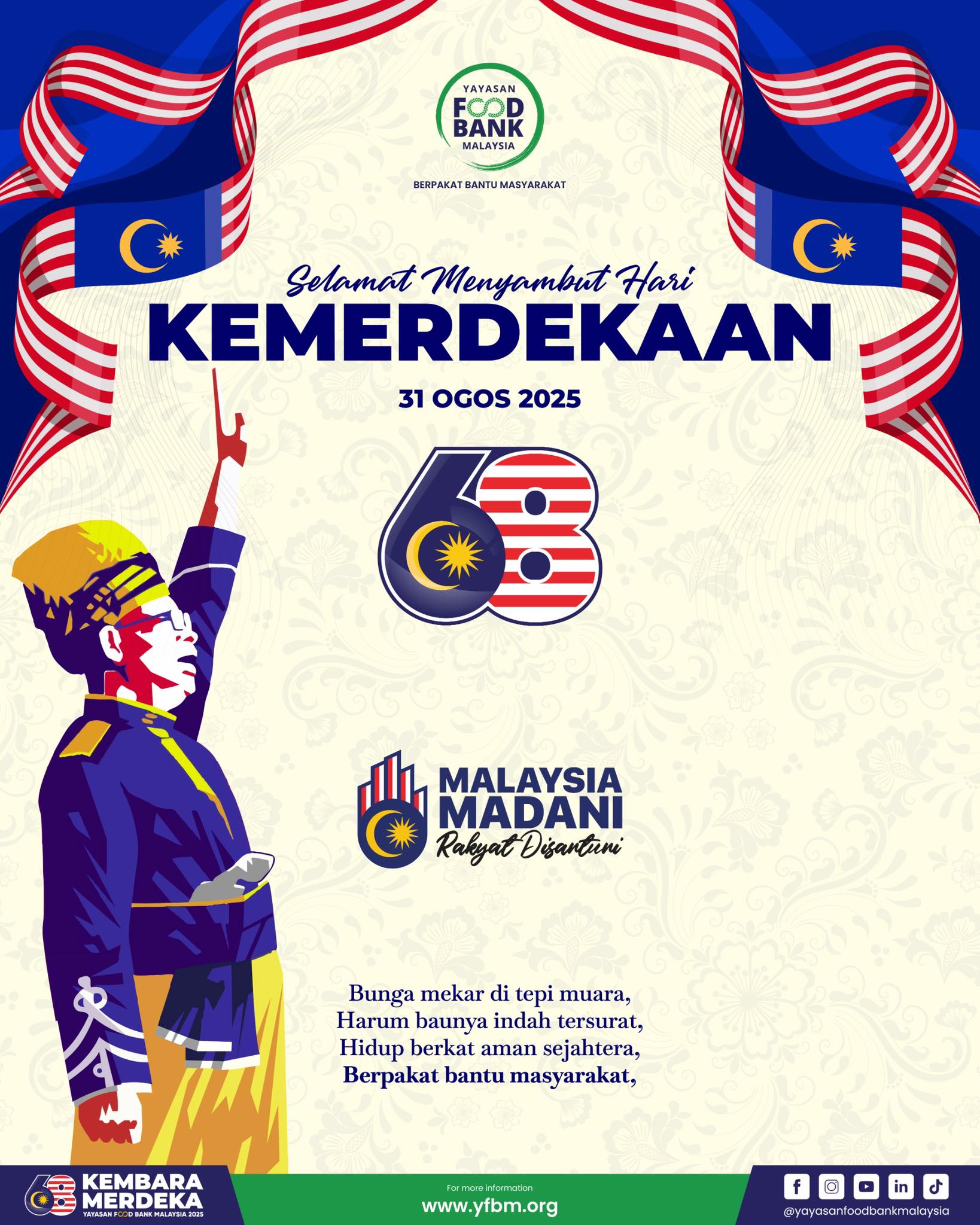 Read more about the article SELAMAT MENYAMBUT HARI KEMERDEKAAN YANG KE-68