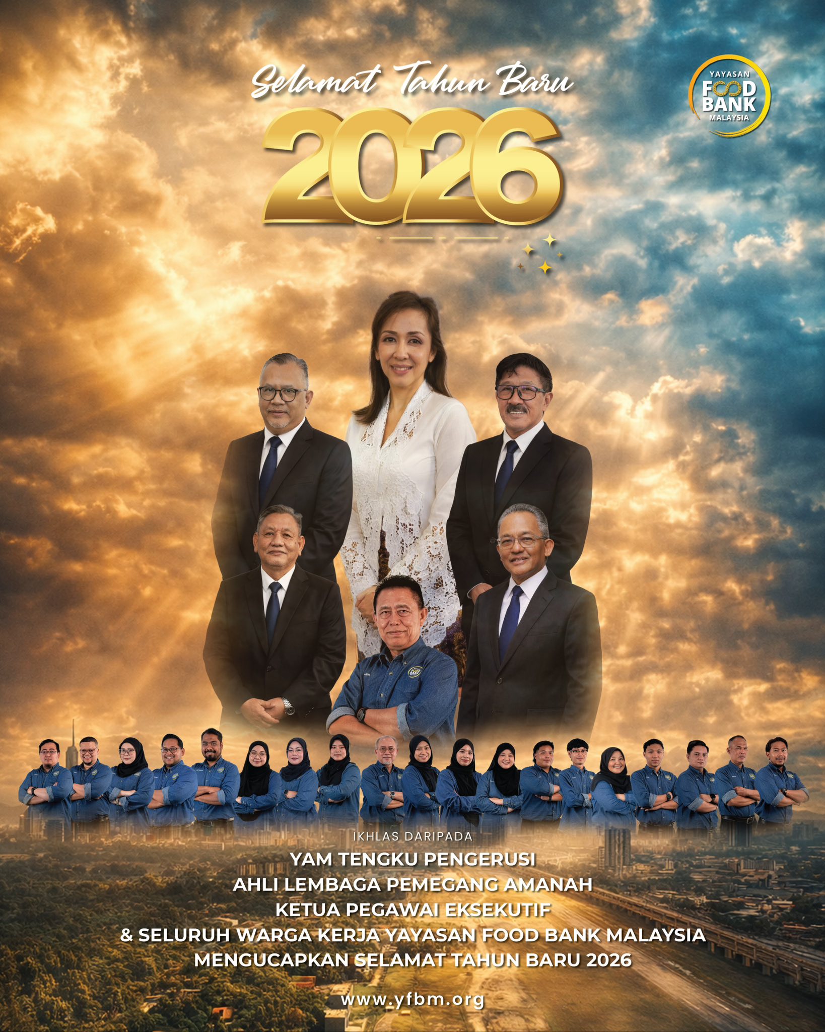 Read more about the article SELAMAT TAHUN BARU 2026 DARI YAYASAN FOOD BANK MALAYSIA