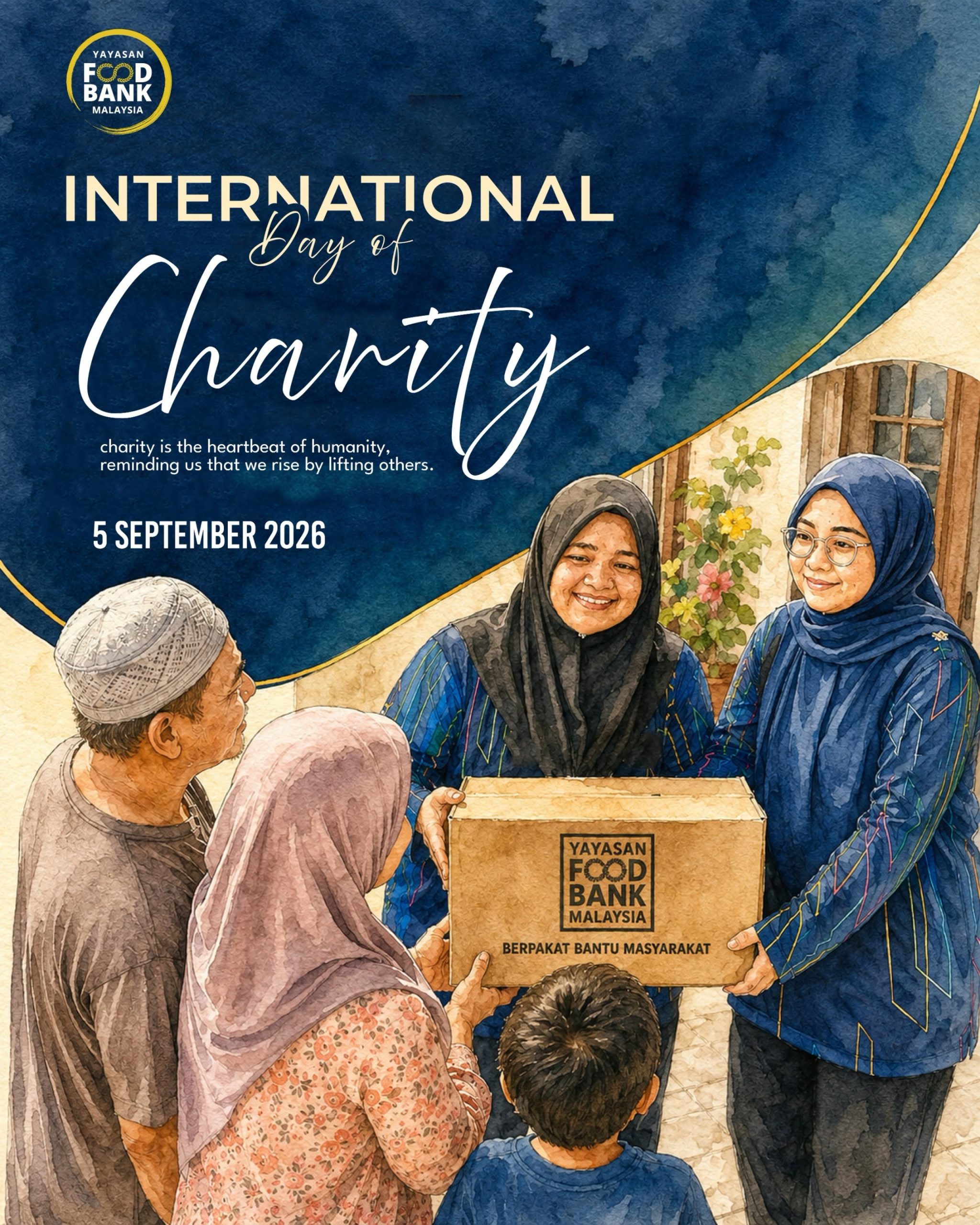 Read more about the article INTERNATIONAL DAY OF CHARITY | 5 SEPTEMBER