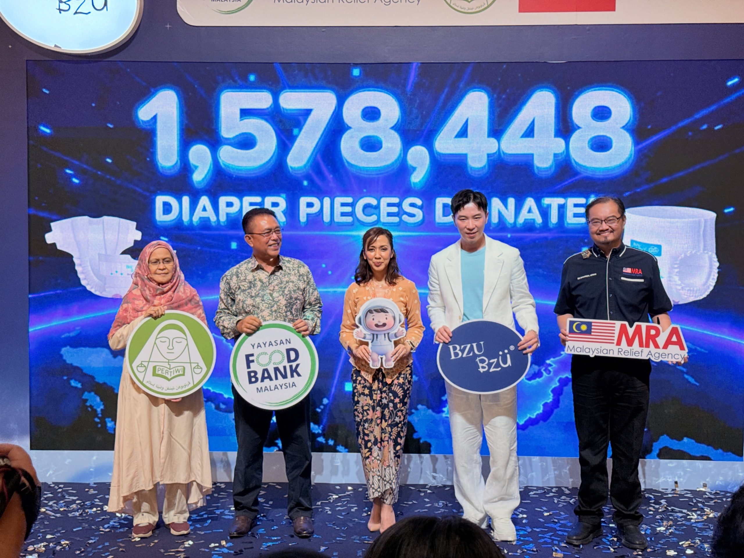 Read more about the article MAJLIS PELANCARAN INISIATIF CSR BZU BZU MALAYSIA “MOST BABY DIAPERS DONATED IN A CHARITY CAMPAIGN”